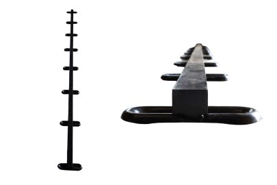 Dübelschiene 3 Meter für CK+KLD KTL-Beschichtet