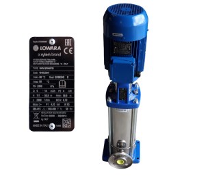 Kreiselpumpe Vertikal 4,0KW 50HZ Lowara 10SV10F040T Code 1016LD241 ohne Flansche und Dichtungen