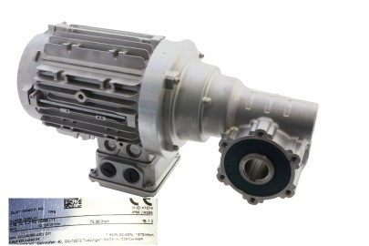 Getriebemotor Siemens / Inomotics 1,5KW 230/400V50HZ I=11/ 129 UPM Dachbürstenrotation Nufa 6-395+Maxi Vario