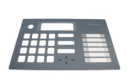 Frontplatte für Bedienterminal Waschstraße SL2L CP2 3MM,ALUMINIUM