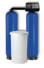 DOPPELENTHÄRTER Anlage  200 m³x°dH EXT. SOLETANK