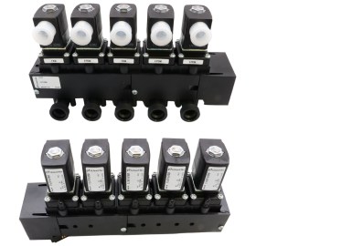 VENTILEINHEIT 2/2-SAMMLER 24V-DC DN13 5-FACH ANSCHLUSS RECHTS