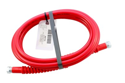 HD-SCHLAUCH NW6 4,0M TITAN-SLIDE ROT 300BAR 2xDKR1/4
