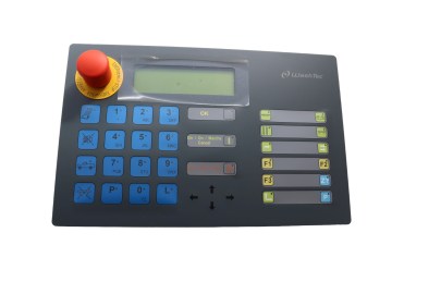 Frontplatte für Bedienterminal Waschstraße SL2 CP2 Control Panel 2 WS-K102 V2 mit Tastatur, CPU , Display und Einschupfolien