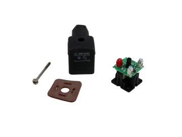 Ventilstecker Typ 2518  A 200-240 AC/DC Volt mit Gleichrichter+Varistor f. Ventil 3018545