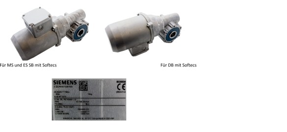 Getriebemotor Siemens / Inomotics  0,75KW 230/400V I=1:13 N=106,2