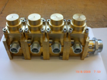 HD-Ventilblock 4-Fach VMG für WT1