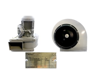 VENTILATOR 4KW KOMPLETT SEITENTROCKNUNG MS