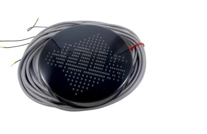 POSITIONIERAMPEL LED Rund 24V LED 200 MM zum Aufschrauben z.b. Blechtüre