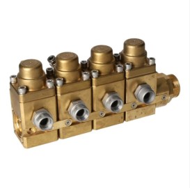 HD-VENTILBLOCK 4-FACH VORMONTIERT