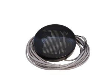 POSITIONIERAMPEL M. SCHRIFTZEICH. 24V LED D=200 SOFTWASH