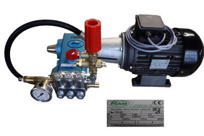 Hochdruckaggregat mit CAT Pumpe 4kW, 1500 U/min Typ 350 15 Liter / min Druck max 150 bar