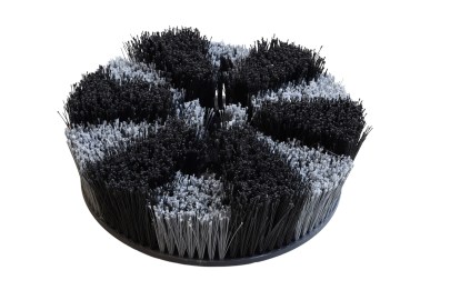Tellerbürste Morelite Star Schwarz / Grau  21