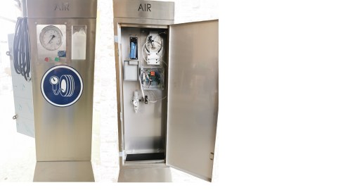 Reifenfüller Analog ohne  Kompressor und ohne Münzprüfer