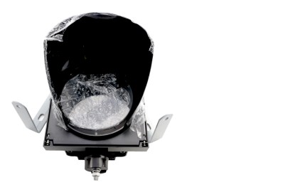 LED Ampel 24V DC V  mit Einzel Gehäuse Roten Kreuz + grünen Pfeil 500x250mm D.200mm, 24VDC