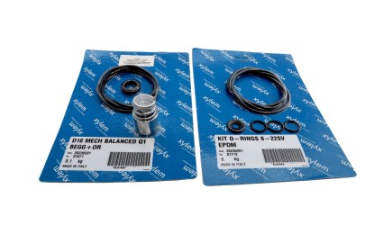 Dichtsatz für Art.-Nr.: 224436  Lowara Pumpe 2 7,5KW  Typ 10SV18P075T/D RECHTSDREHEND  Anschlußflansch Vitaulic-Kupplung