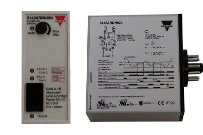 Lichtschrankenverstärker Carlo Gavazzi 24V DC/AC 50/60HZ  Typ S142ARNN924