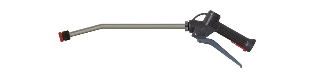Chemiepistole ST-510 mit Lanze aus Edelstahl 300 mm Edelstahlkugel V4A ohne Düse  Eingang: 1/2
