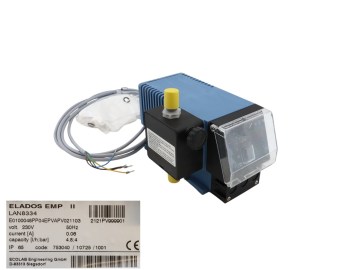 Dosierpumpe für Christ  24V mit Hubverstellung + Entlüftung (mit FKM-Dichtungen für saure Chemie
