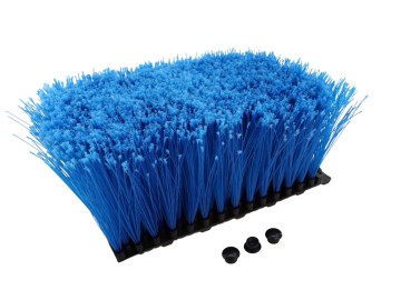 PE-Bürstenmatte Easyclick 200mm Breit D=500 für Radschwellerwäscher WashTec Rohr 91,3mm Farbe nach Wunsch