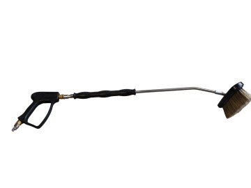 Bürstenlanze Komplett 700/350 Standard offen mit Drehgelenk und Bürsteneinsatz 60mm